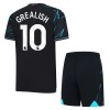 Maillot de Supporter Manchester City Grealish 10 Troisième 2023-24 Pour Enfant